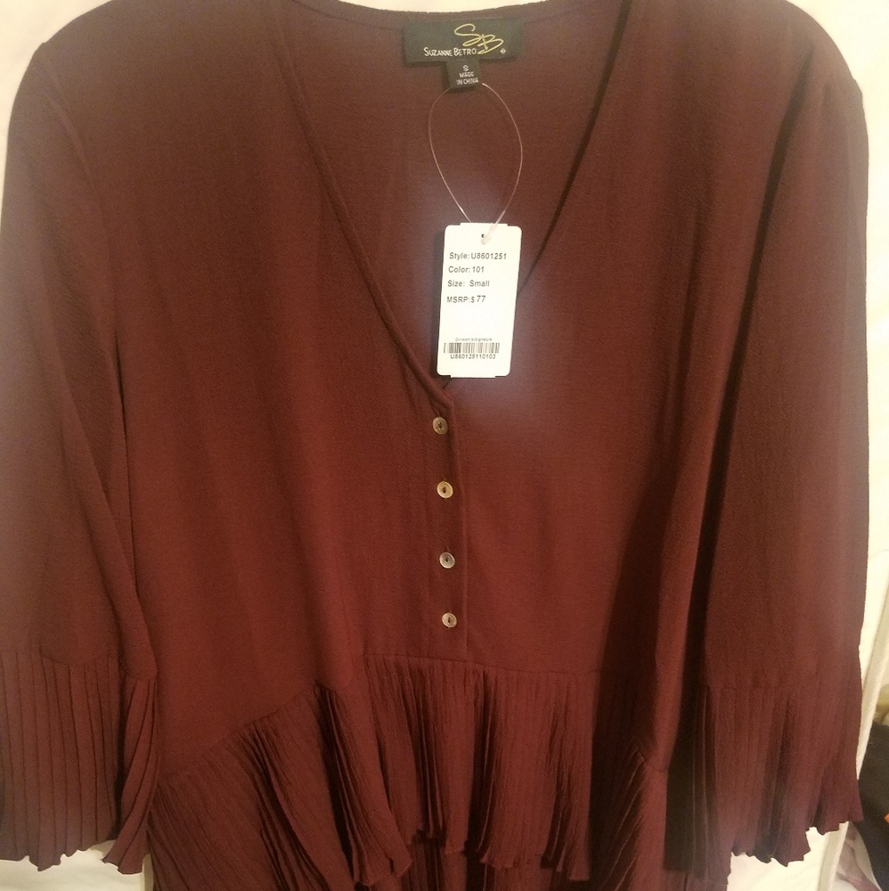 Susan Betro tunic size small
